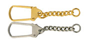 K-03, Кольцо для ключей со скобой 15x70 мм, "серебро", 10шт